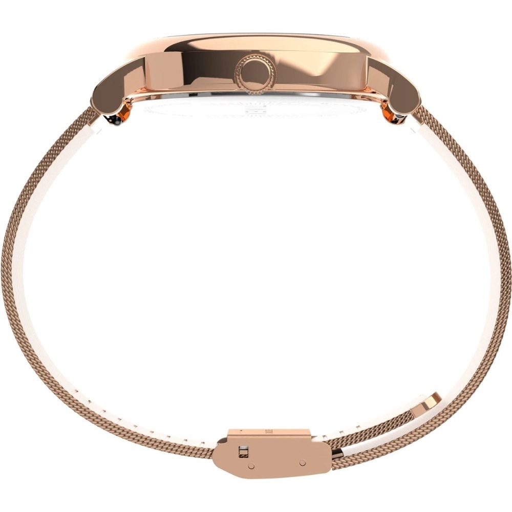 Timex Rose Gold Mesh Watch with Sparkling Dial - Picture 5 of 7